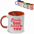 Cana culoare alegere - Smile, God loves You!